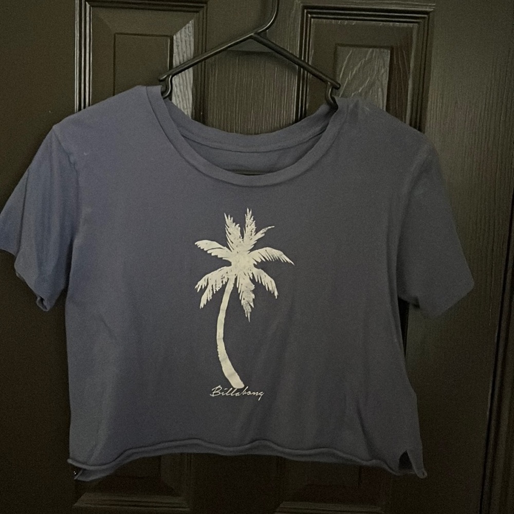 Navy blue crop top size L (rarely used)